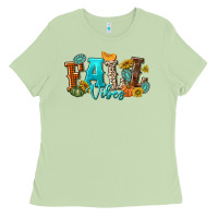 Matcha Fall Vibes Ladies Tee - texasbilliewilder