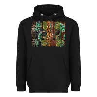 Black western camouflage brushstroke Heavyweight Hoodie - BarkalooDesign