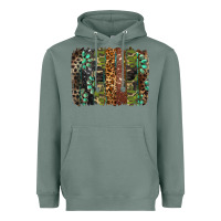 Sage western camouflage brushstroke Heavyweight Hoodie - BarkalooDesign