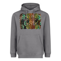 Storm western camouflage brushstroke Heavyweight Hoodie - BarkalooDesign