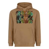 Toasted Coconut western camouflage brushstroke Heavyweight Hoodie - BarkalooDesign