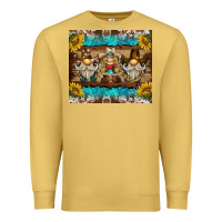 Antique Gold western gnome tumbler Premium Sweatshirt - BarkalooDesign