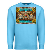 Ocean Blue western gnome tumbler Premium Sweatshirt - BarkalooDesign