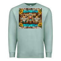 Seafoam western gnome tumbler Premium Sweatshirt - BarkalooDesign