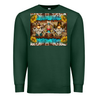 Sports Green western gnome tumbler Premium Sweatshirt - BarkalooDesign
