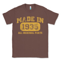 Chestnut Made in 1935 87th Birthday Gifts 87 Year old Birthday T-Shirt Classic Tee - longCreatives
