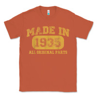 Copper Made in 1935 87th Birthday Gifts 87 Year old Birthday T-Shirt Classic Tee - longCreatives