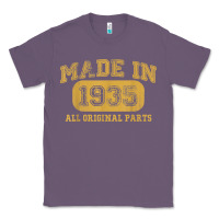 Lavender Made in 1935 87th Birthday Gifts 87 Year old Birthday T-Shirt Classic Tee - longCreatives