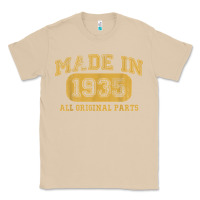 Mushroom Made in 1935 87th Birthday Gifts 87 Year old Birthday T-Shirt Classic Tee - longCreatives