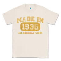 Natural Made in 1935 87th Birthday Gifts 87 Year old Birthday T-Shirt Classic Tee - longCreatives