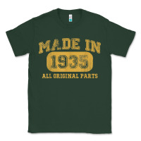 Sports Green Made in 1935 87th Birthday Gifts 87 Year old Birthday T-Shirt Classic Tee - longCreatives