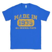 True Royal Made in 1935 87th Birthday Gifts 87 Year old Birthday T-Shirt Classic Tee - longCreatives