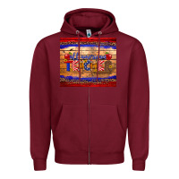 Burgundy all american teacher tumbler Zipper Hoodie - Artiststas