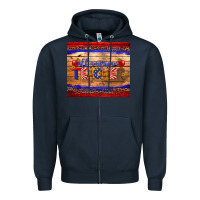 Navy all american teacher tumbler Zipper Hoodie - Artiststas