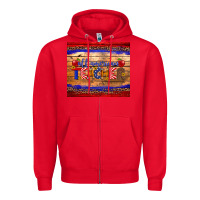 Red all american teacher tumbler Zipper Hoodie - Artiststas