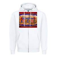 White all american teacher tumbler Zipper Hoodie - Artiststas