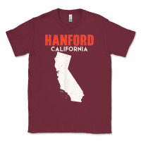 Burgundy hanford california usa state america travel californian Classic Tee - longCreatives