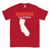 Red hanford california usa state america travel californian Classic Tee - longCreatives