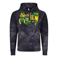 Cloud Black St. Patrick's Day coffee cups Vintage Hoodie - HowdyJamesFarm