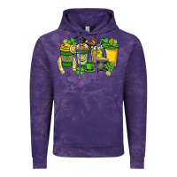 Cloud Purple St. Patrick's Day coffee cups Vintage Hoodie - HowdyJamesFarm