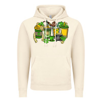 Vintage Artic St. Patrick's Day coffee cups Vintage Hoodie - HowdyJamesFarm