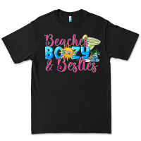 Black Beaches boozy besties Summer Premium Tee - NancyCooperArtShop