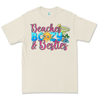 Bone Beaches boozy besties Summer Premium Tee - NancyCooperArtShop