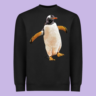 Penguin Heavyweight Sweatshirt Designed By Lillyallendesigns