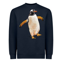 Navy penguin Heavyweight Sweatshirt - LillyAllenDesigns