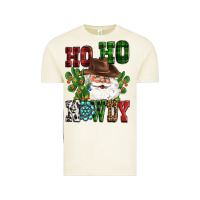 Vintage Arctic ho ho howdy santa Vintage Tee - CowGirlArtShop