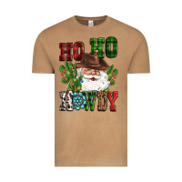 Vintage Camel ho ho howdy santa Vintage Tee - CowGirlArtShop