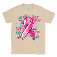 Mushroom Breast Cancer ribbon Cancer Awareness Classic Tee - HowdyJamesFarm