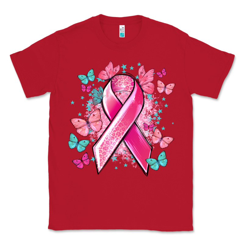Breast Cancer Ribbon Cancer Awareness Classic Tee by HowdyJamesFarm | Teevron