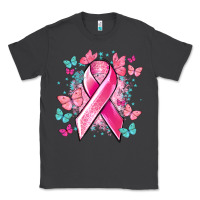 Smoke Breast Cancer ribbon Cancer Awareness Classic Tee - HowdyJamesFarm