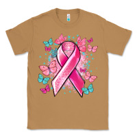 Toasted Coconut Breast Cancer ribbon Cancer Awareness Classic Tee - HowdyJamesFarm