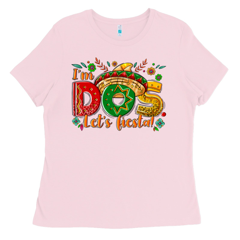 I'm Dos Let's Fiesta Ladies Tee by NancyCooperArtShop | Teevron