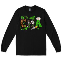 Black St. Patrick's Day CMA Long Sleeve Tee - OliviaCreatesArt
