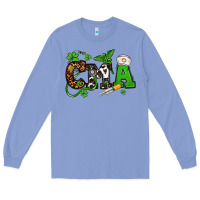 Colony Blue St. Patrick's Day CMA Long Sleeve Tee - OliviaCreatesArt
