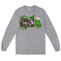 Heather Grey St. Patrick's Day CMA Long Sleeve Tee - OliviaCreatesArt