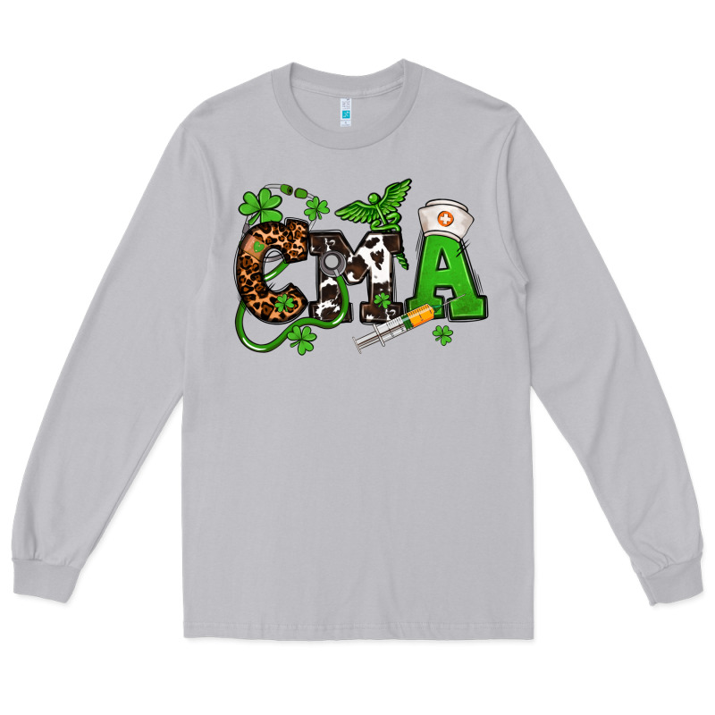 St. Patrick's Day Cma Long Sleeve Tee by OliviaCreatesArt | Teevron