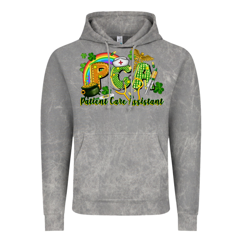 Pca Patient Care Assistant St. Patrick's Day Vintage Hoodie by CowGirlArtShop | Teevron