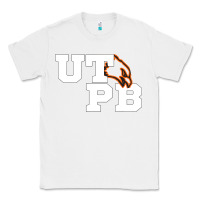 White UTPB Permian Basin Student Classic Tee - longCreatives