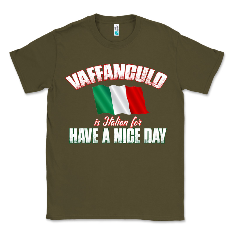 Vaffanculo Have A Nice Day  Funny Italian Classic Tee by longCreatives | Teevron