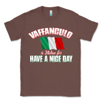Chestnut Vaffanculo Have A Nice Day  Funny Italian Classic Tee - longCreatives