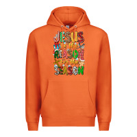 Carrot jesus is the reason for the season Premium Hoodie - CowhideDigitalArt