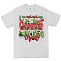 Dove Grey If you drink don't drive do the watermelon crawl Premium Tee - NancyCooperArtShop