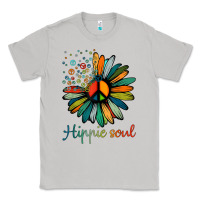 Moon Dust daisy peace sign hippie soul tshirt flower lovers gifts Classic Tee - longCreatives