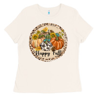 Bone Happy Fall Ladies Tee - texasbilliewilder