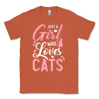 Copper just a girl who loves cats cute cat lover gifts Classic Tee - longCreatives