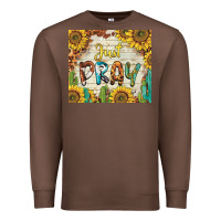Chestnut just pray Premium Sweatshirt - BarkalooDesign